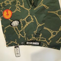 Billionaire Boys Club Size 34 Khaki Pants Green With Gold