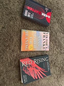 Man's Search For Meaning, Red Rising, Dark Matter - Selling Unwanted Books
