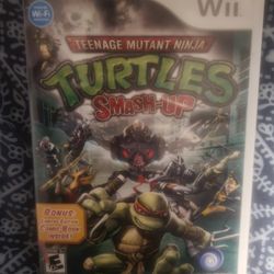TMNT Smash Up Wii Game