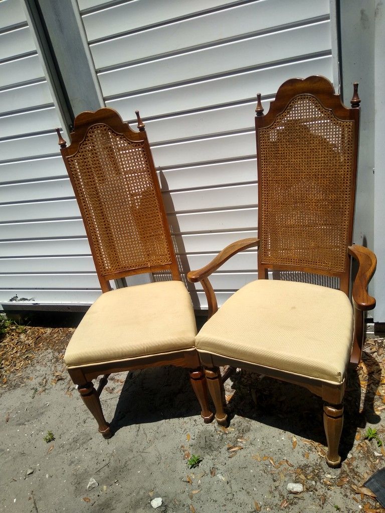 Chairs, Set Of Two 