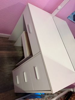 White Vanity
