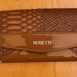 Rosetti Carmel Wallet NEW! never used. Zip closure