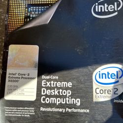 Dual Core Extreme Desktop Computing Intel Core 2  Processor  x6800 Never Used 