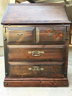 Vintage Secretary Desk. Chair Not Included .