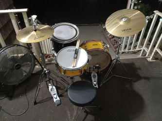 Bateria Eastar / Ludwig Bee 🐝 or Wasp 3 pc Drum Set