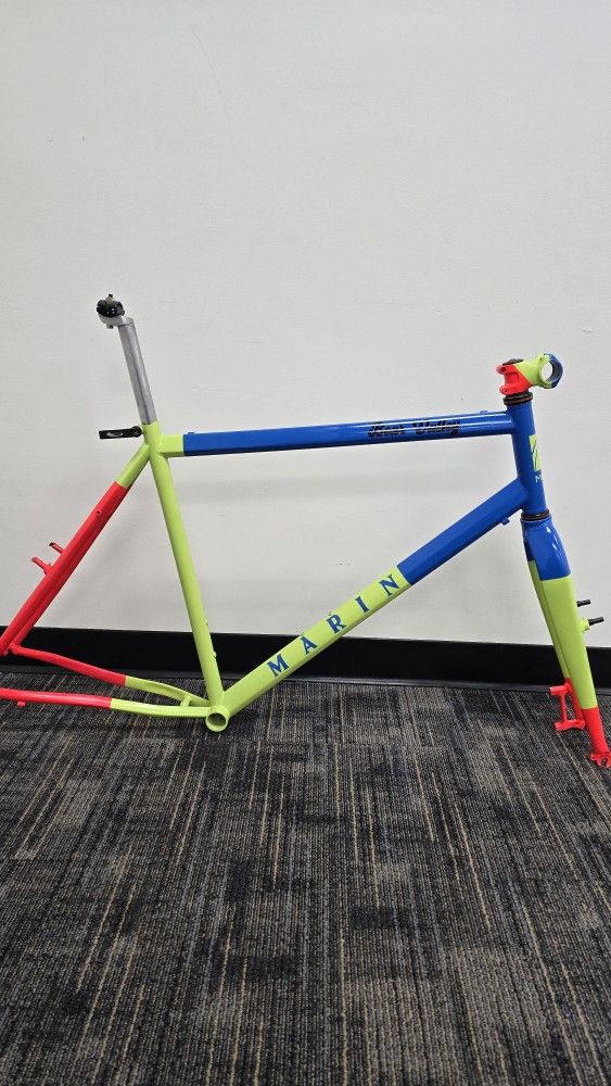 Marin Mountain Bike, Large Size, For Use With 26 Inch Wheelset., Steel Mountain Bike