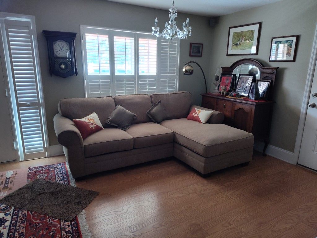 Ashley Furniture Couch W/ Detachable Recliner