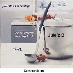 Princess House.  Cucharon Largo Nuevo En Su Caja 