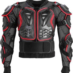 Brand New    Size M   Motorcycle Protective Jacket Full Body Armor Protection Dirt Bike Gear ATV Protective Safety Gear Riding Racing Armor Motocross 