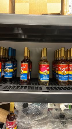 Torani and Monin syrups