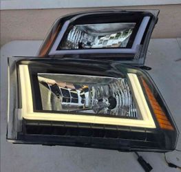 09-24 Dodge Ram LED DRL Headlights Luces Micas Calaveras Faros Faroles Focos Headlamps