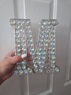 Letter m decor