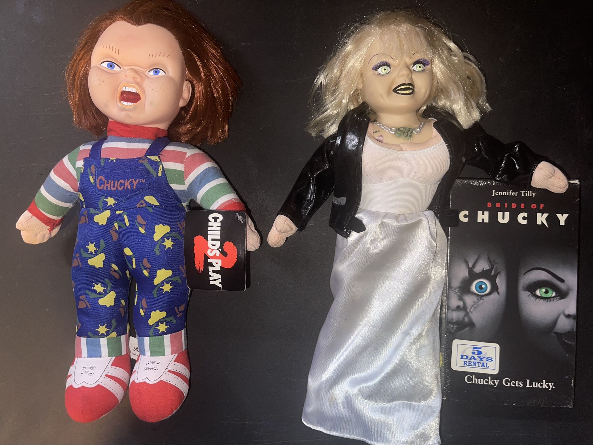 Chucky Doll 14" Child's Play 2 Movie 1990 Toy Works Universal Studios - Rare