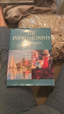 Large coffee table book The Impressionists