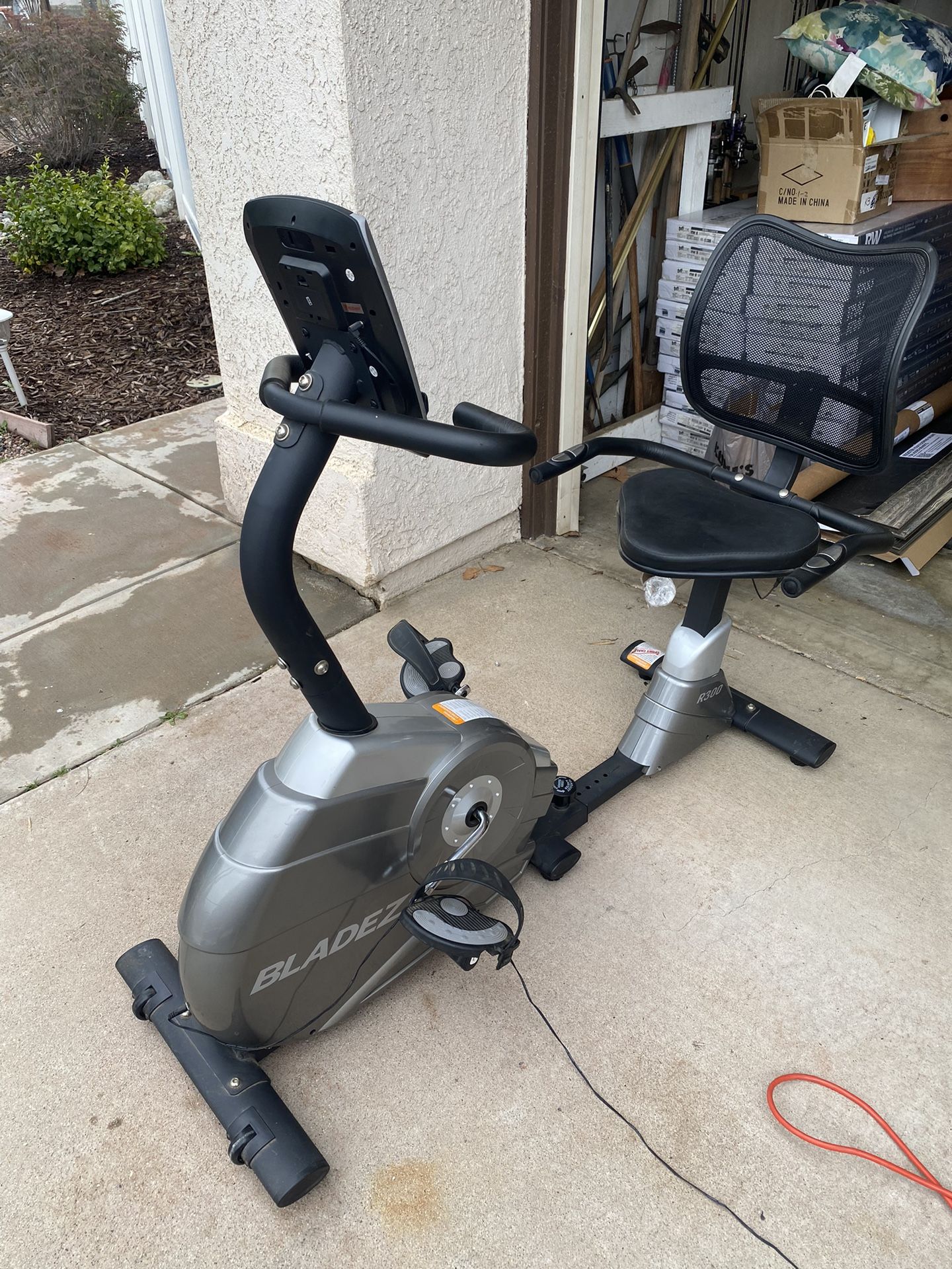 R300 Bladez Recumbent Exercise Bike