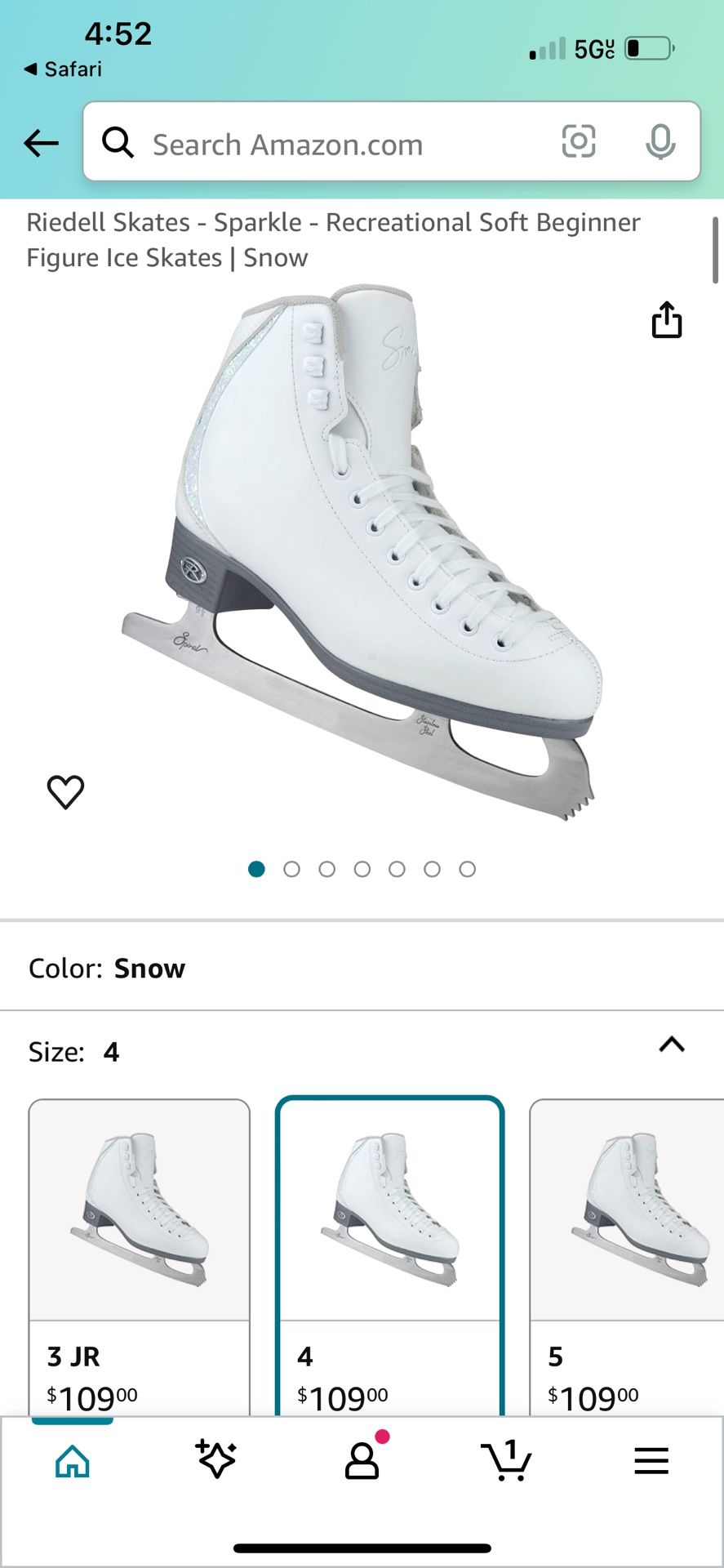 Riedell ice Skates