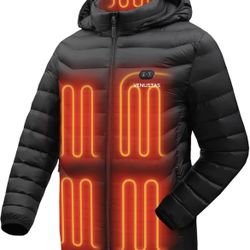 Venustas 7.4V Unisex Heated Jacket With Dual Control Button
