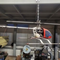 Vintage Schluter RC Helicopter Parts Or Restoration You Decide