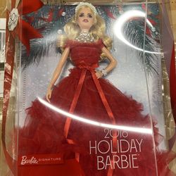 2018 Holiday Barbie