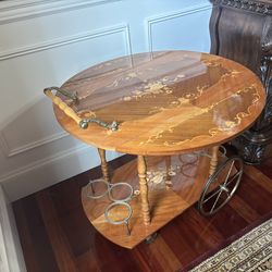 Italian Wine cart.  Antique from Italy