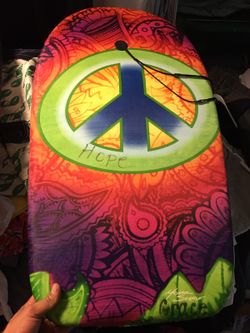 PEACE BODY BOARD ....