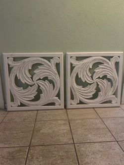 Wall art, solid wood