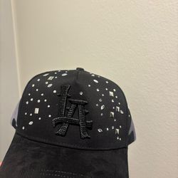 Dandy Hats Crystal Tears Snapback Black.