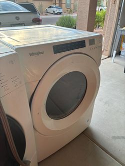 Washer and dryer