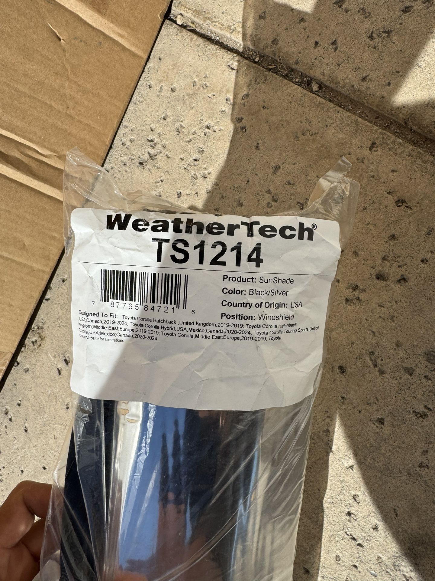 WeatherTech Sunshade for Corolla