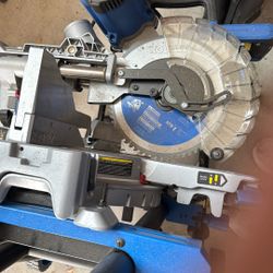 Kobalt Mitre Saw With Collapsible Stand