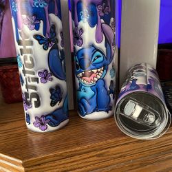Stainless Steel Stitch Tumbler 