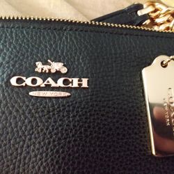 Genuine Leather Coach Tote Bag 