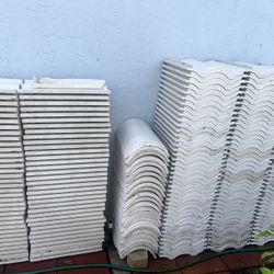 Roof Tile - White