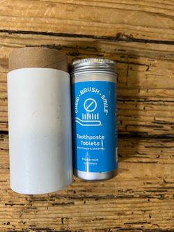 Chew Brush Smile Toothpaste Tablets