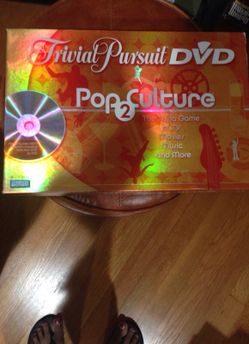 Trivial Pursuit dvd Pop Culture 2 game