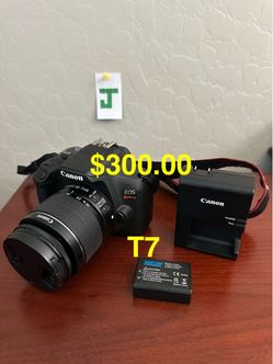 Canon T7 $300.00 good condition