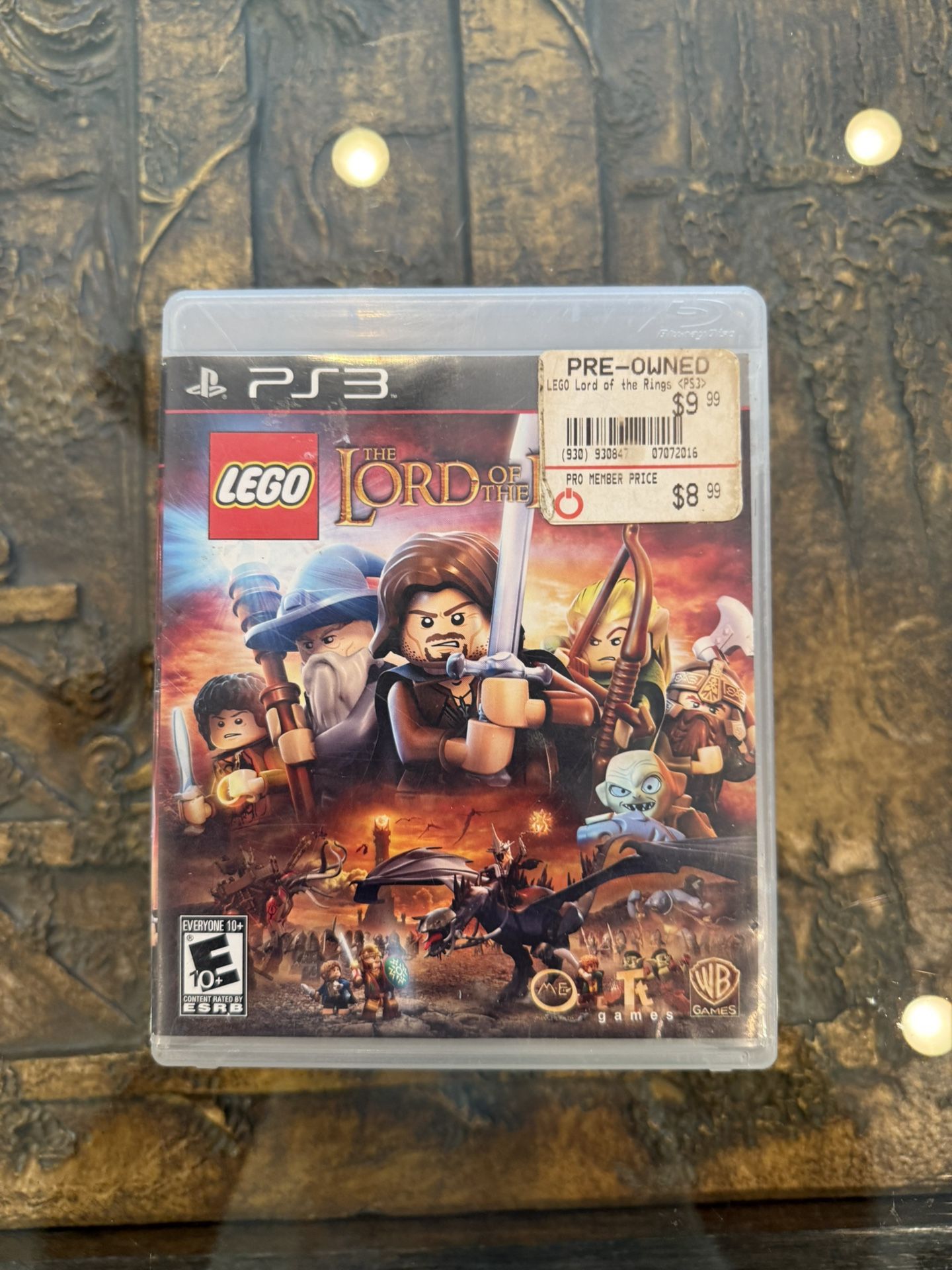 Lego Lord of the Rings - Sony PlayStation 3 - No Manual PS3 In Good Condition!