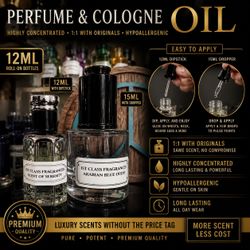 Perfume and Cologne Oil