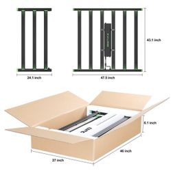 BESTVA BAT Series Dimmable LED Grow Light for Your Indoor Grow Samsung LM301B Diodes by WIFI Control
