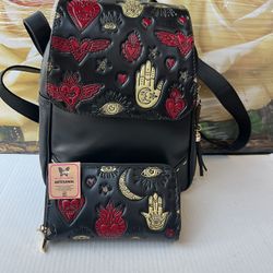 New Leather Backpack $100.00 With Wallet $120.00 