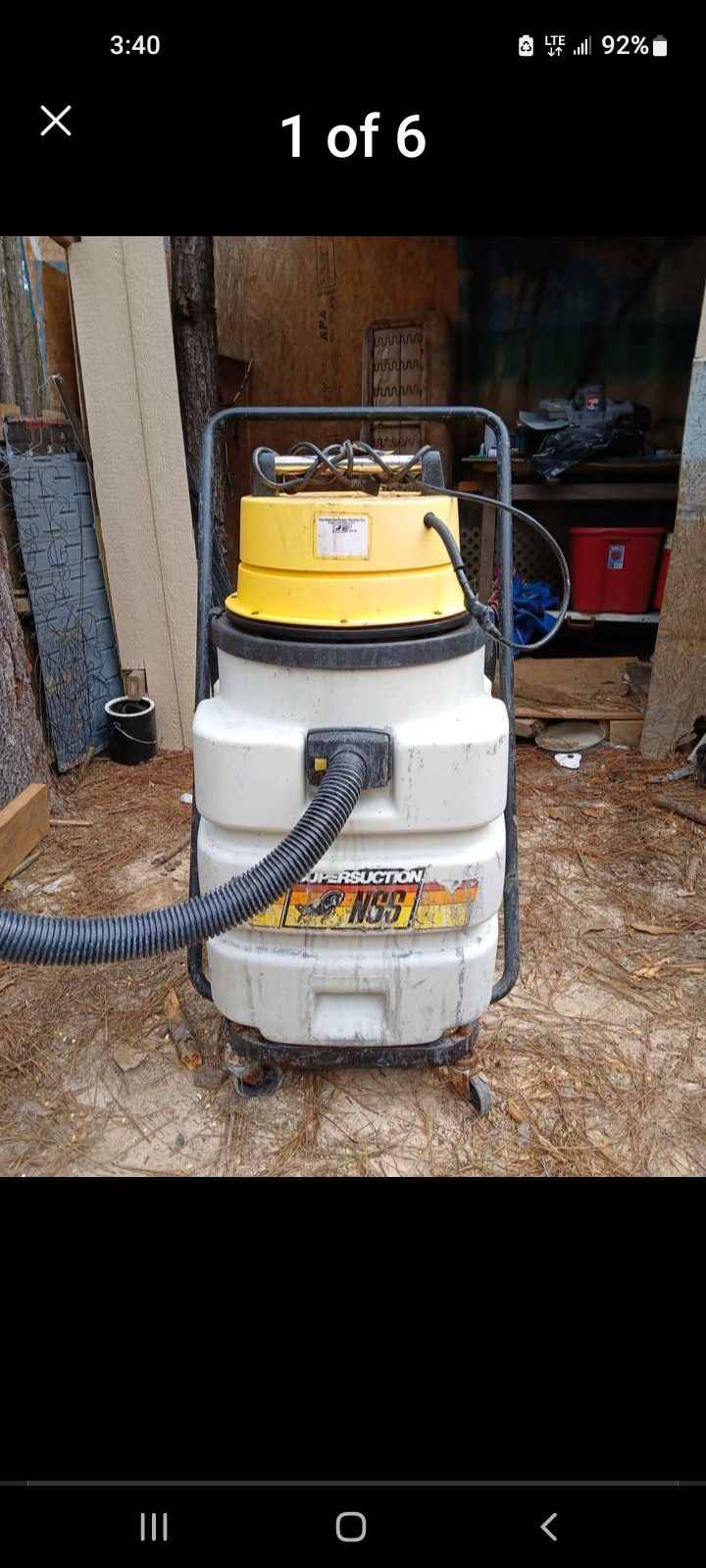 Commercial NSS Designer Wet/Dry Vacuum 20 Gal.