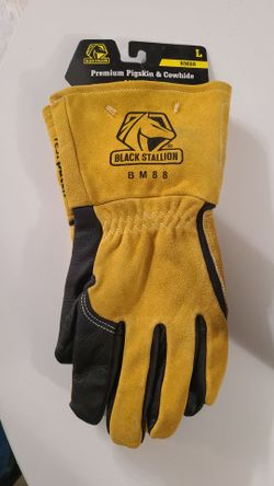 Black Stallion BM88 Welding Gloves Size Large