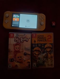 Switch lite yellow