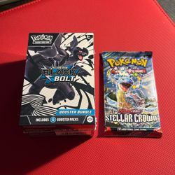 Black Bolt Bundle And Stellar Crown Pack Lot