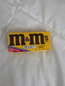 Vintage M&M's Peanut Theater Box Candy Packs