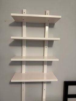 Wall mount shelf unit
