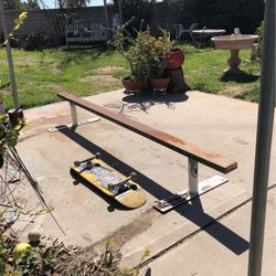 skateboard / BMX flatbar rail