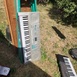 electric pianos casio need powersupply both work great