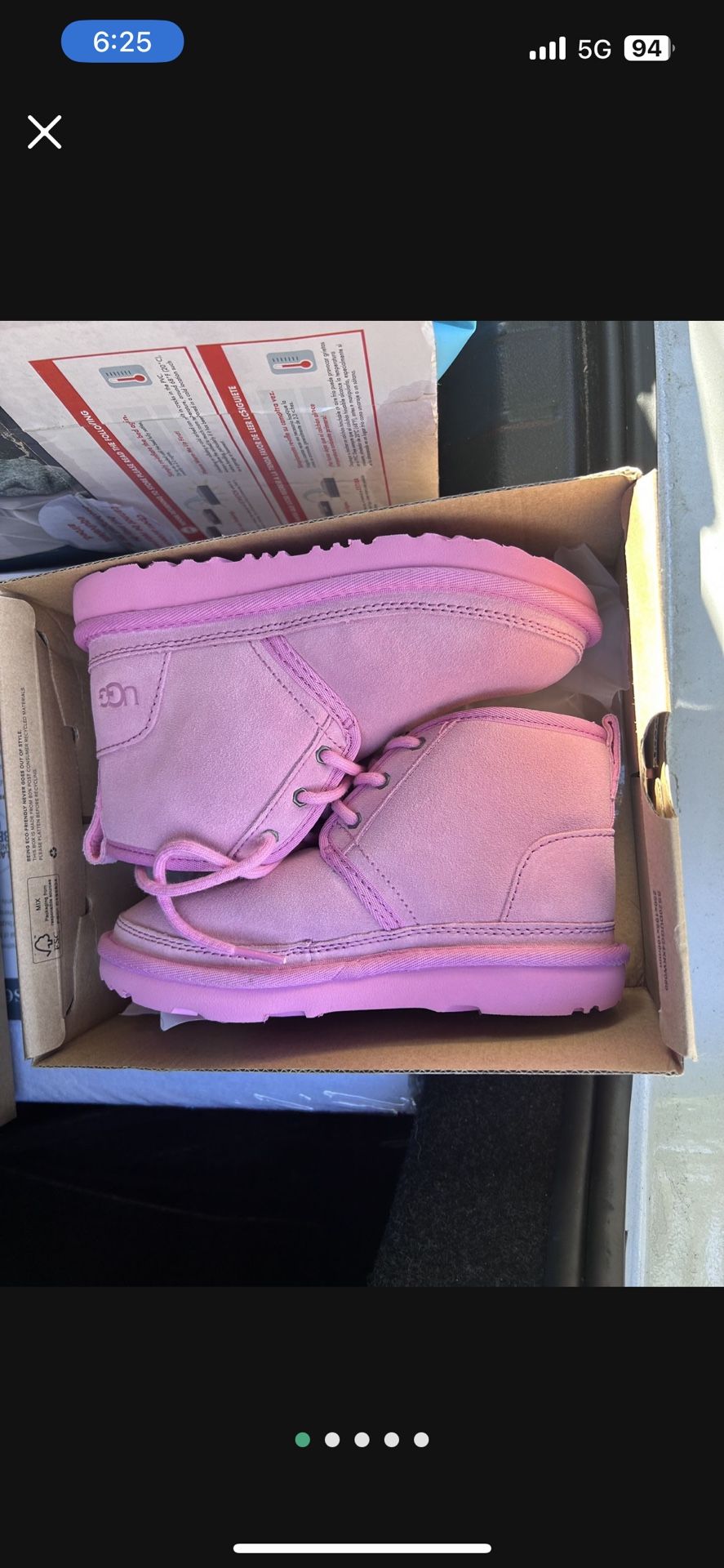 Pink Uggs For Girls Sz 13