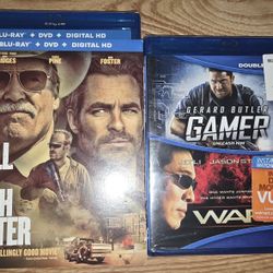 2 Blu-ray LOT: BOTH SEALED NEW! Gamer/Warcraft Statham + Hell or High Water